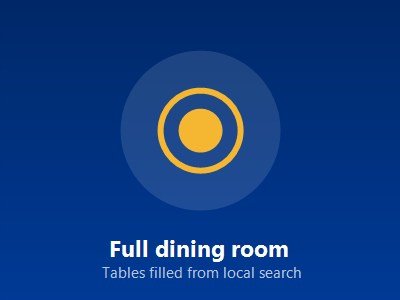 Full dining room