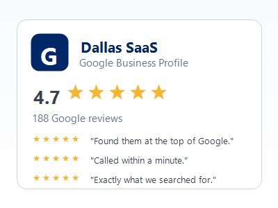 Comparison or feature page